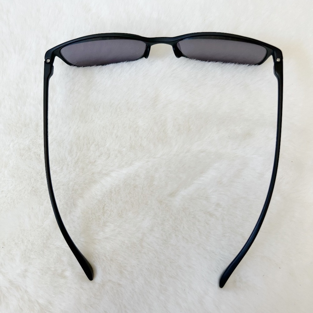 NEW Calabria Mens Prescription Black Sunglasses +3.25 - Picture 2 of 8
